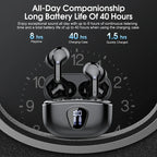 Wireless Earbuds Bluetooth 5.3 ENC Noise Cancelling 48H IP7