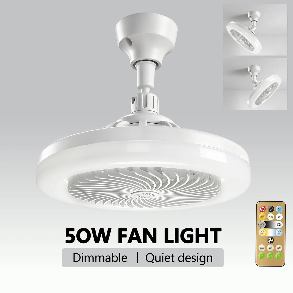2-in-1 LED Ceiling Fan Light 50W