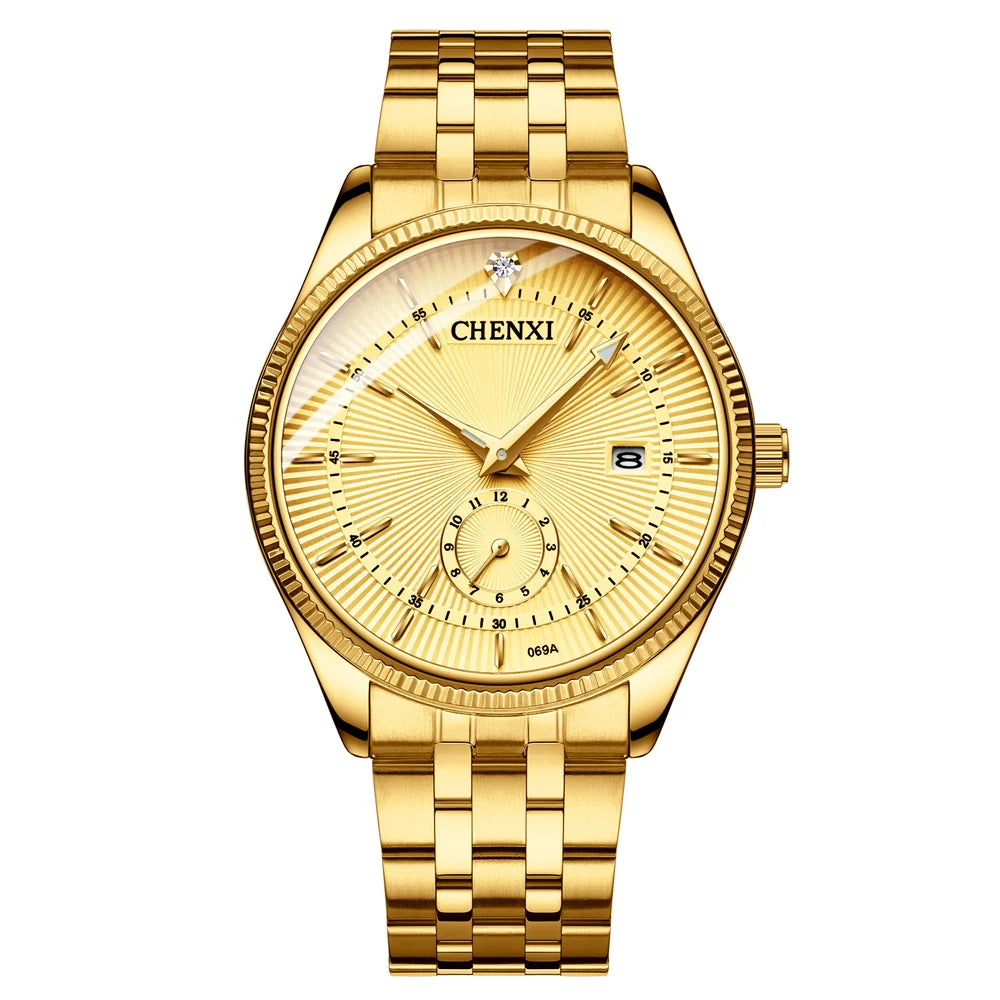 CHENXI 069 Couple Quartz Watch