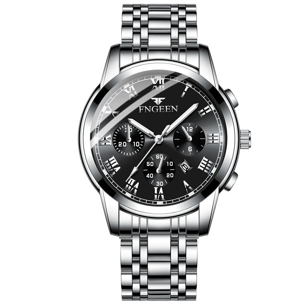 FNGEEN 4006 Men's Business Quartz Watch