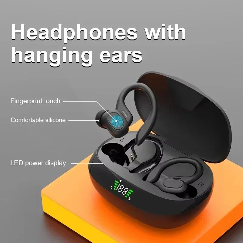 True Wireless Earbuds Ear Hook Sports HiFi Waterproof