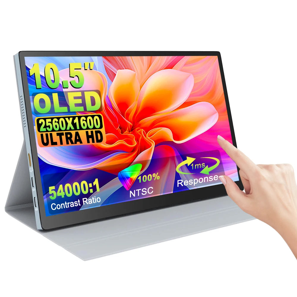 OLED 2.5K 10.5" Portable Touchscreen Monitor