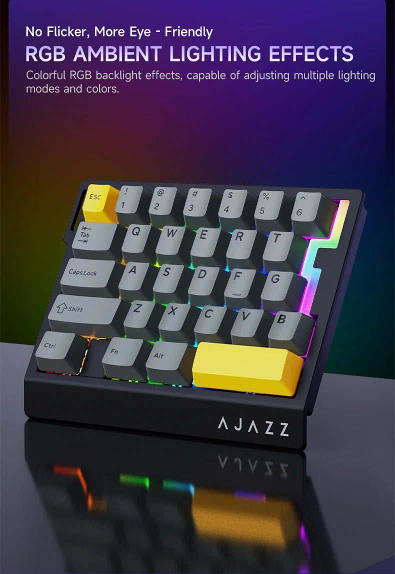 AK029 RGB Gaming Keyboard 29-Key Hot-Swap