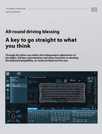 GravaStar K1 75 Tri-Mode Wireless Mechanical Gaming Keyboard