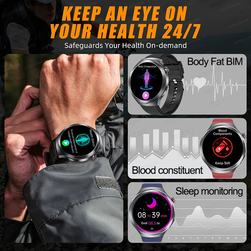 ECG+PPG Blood Lipid Smart Watch