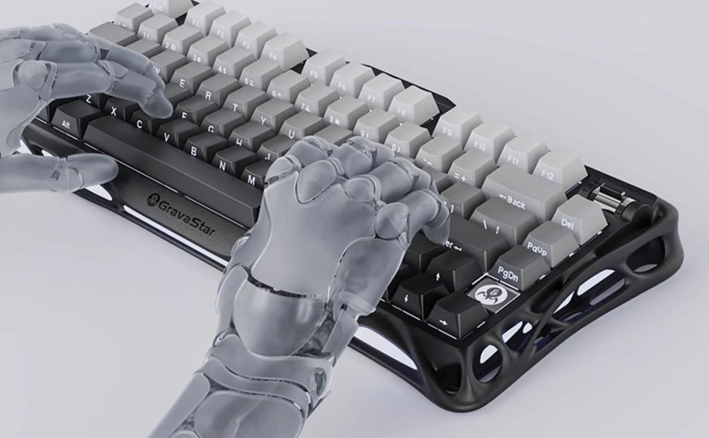 GravaStar K1 75 Tri-Mode Wireless Mechanical Gaming Keyboard