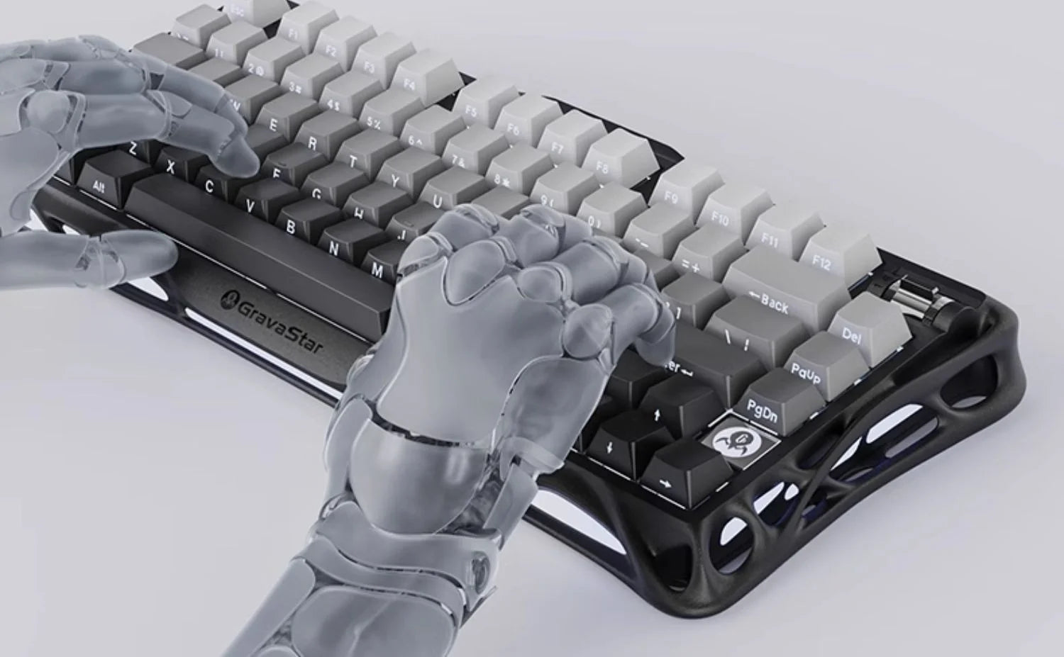 GravaStar K1 75 Tri-Mode Wireless Mechanical Gaming Keyboard