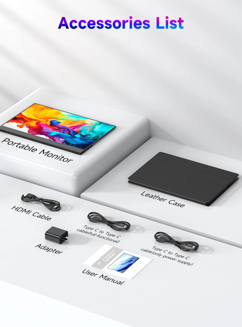UPERFECT 13.3" OLED 4K Portable Gaming Monitor
