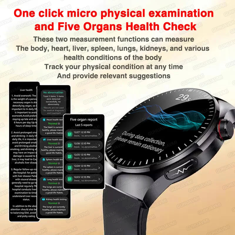 ECG Uric Acid Health Smart Watch