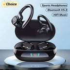 True Wireless Earbuds Ear Hook Sports HiFi Waterproof