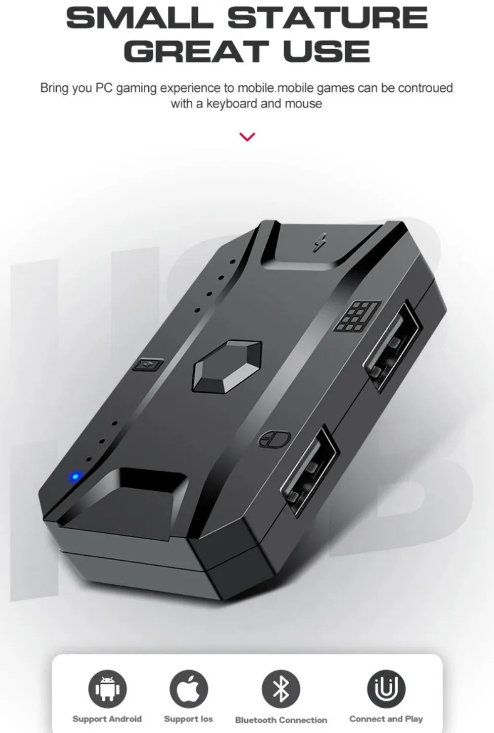 5-in-1 RGB Gaming Keyboard & Mouse Combo with Controller