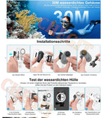 4K Mini WiFi Action Camera – Motorcycle, Bicycle & Body Cam