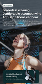 A520 Wireless Bluetooth Headset HD Stereo Touch Control