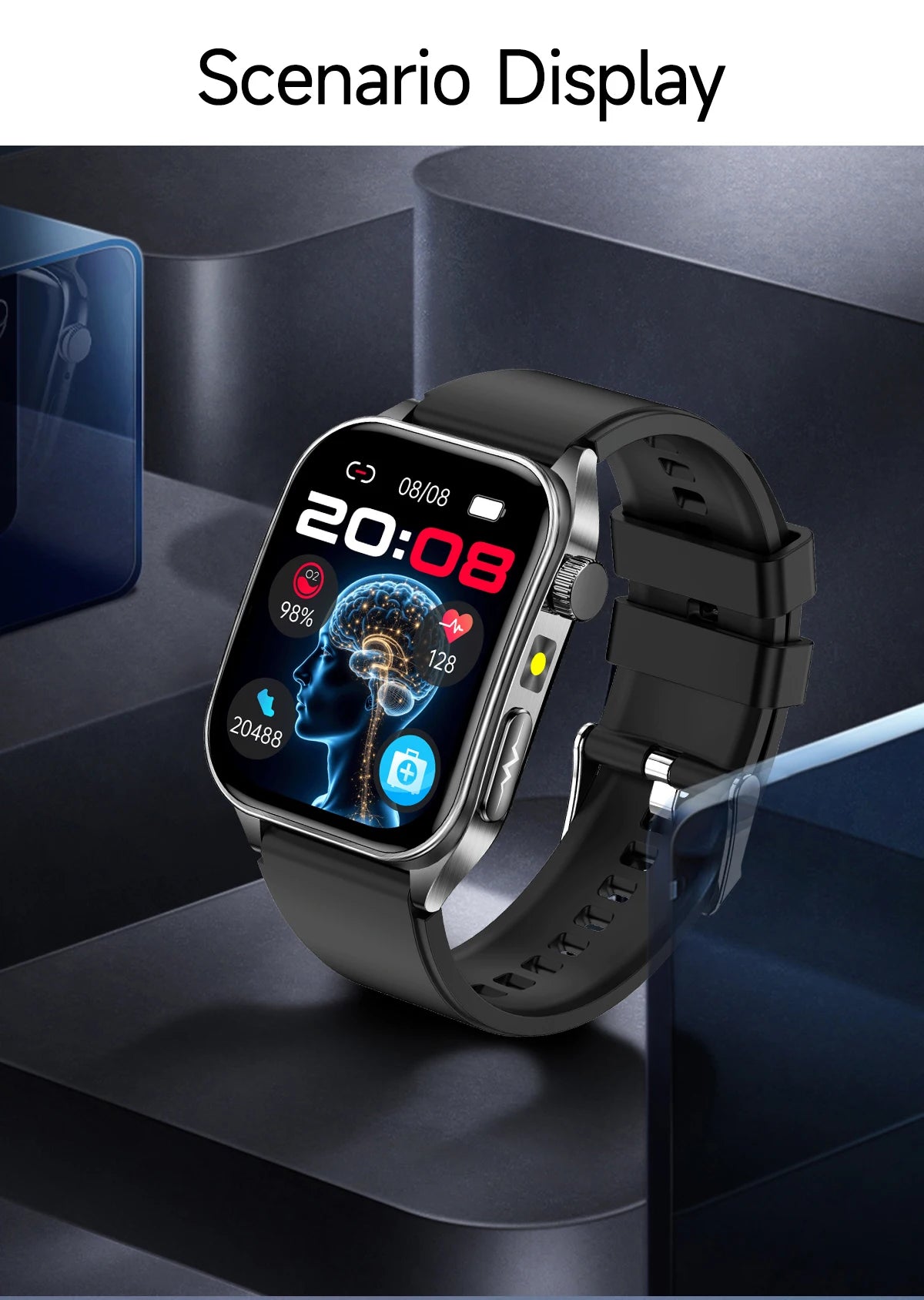 Non-Invasive Laser Health Smart Watch
