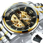 WINNER 528 Men's Skeleton Automatic Watch