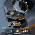 Bluetooth 5.3 Ear Hook Earphones HiFi Stereo Waterproof