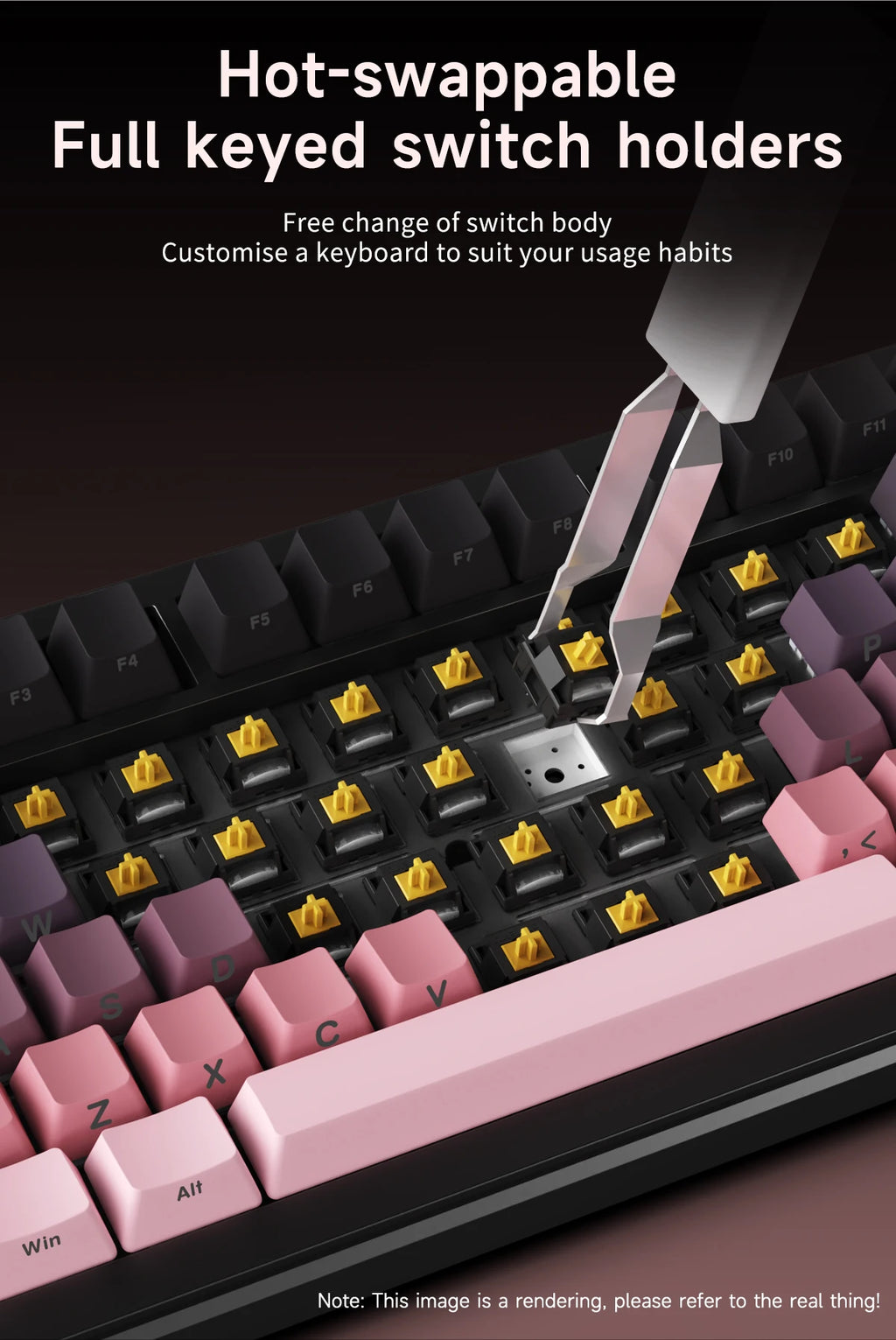 AJAZZ AK820 MAX/MAX Plus Gaming Keyboard Tri Mode 8000mAh Gasket TFT Screen Hot Plug Mechanical Keyboard Customized PC Accessory