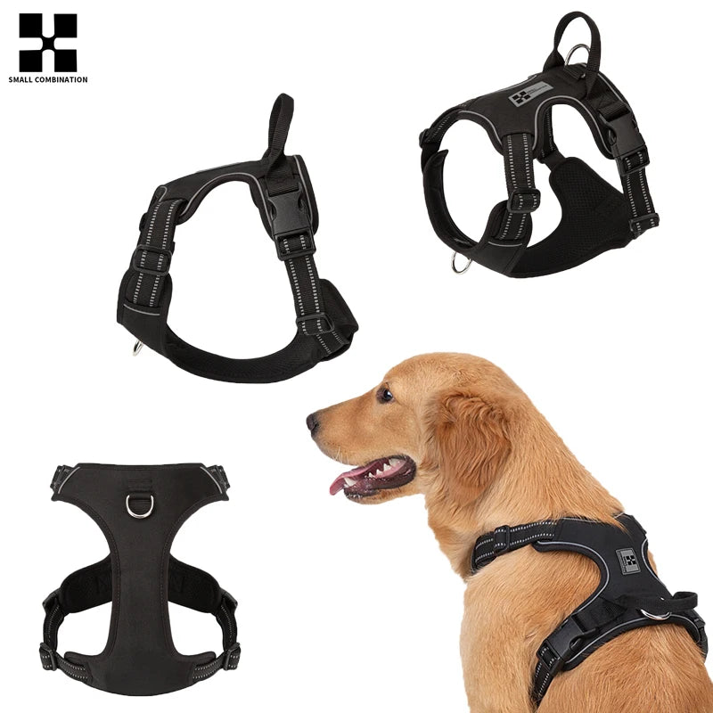No-Pull Reflective Dog Harness