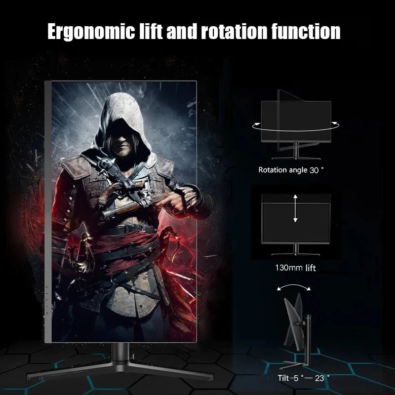 27" 2K IPS Gaming Monitor 165Hz 1ms FreeSync HDR400