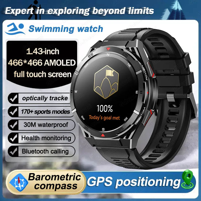 Waterproof GPS Smart Watch