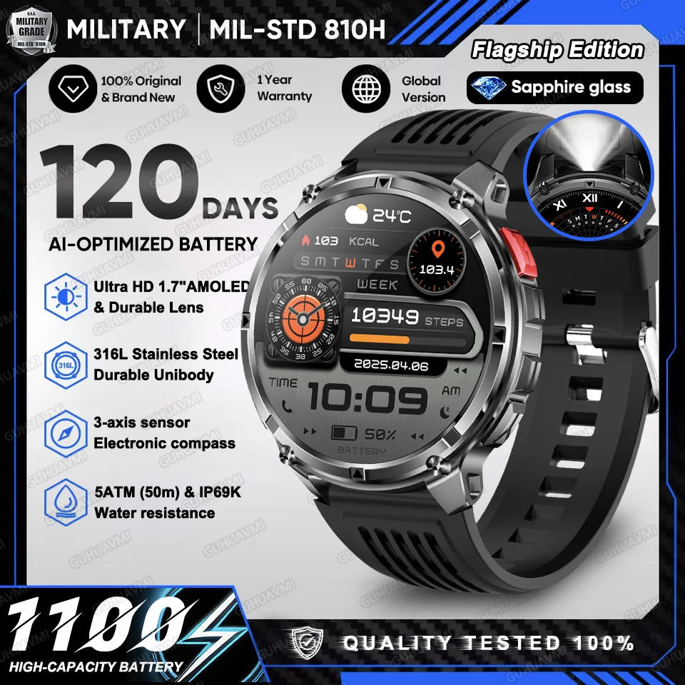 Dual-Band GPS Smart Watch – 5ATM