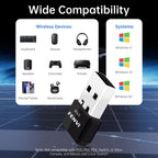 FENVI Bluetooth 6.0 USB Adapter Dongle for PC Windows 11/10