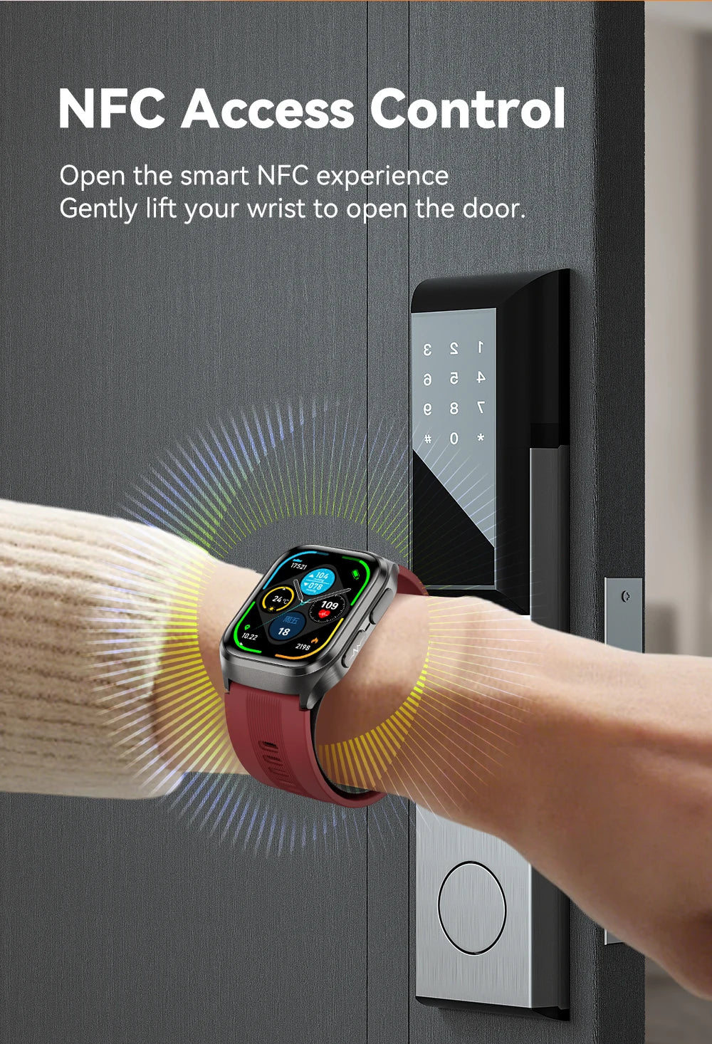 ECG+PPG Airbag Smart Watch
