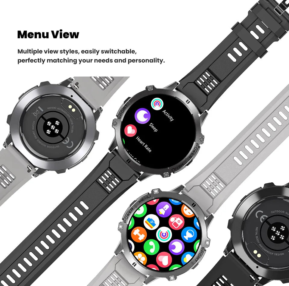 Military GPS Smart Watch – 10ATM