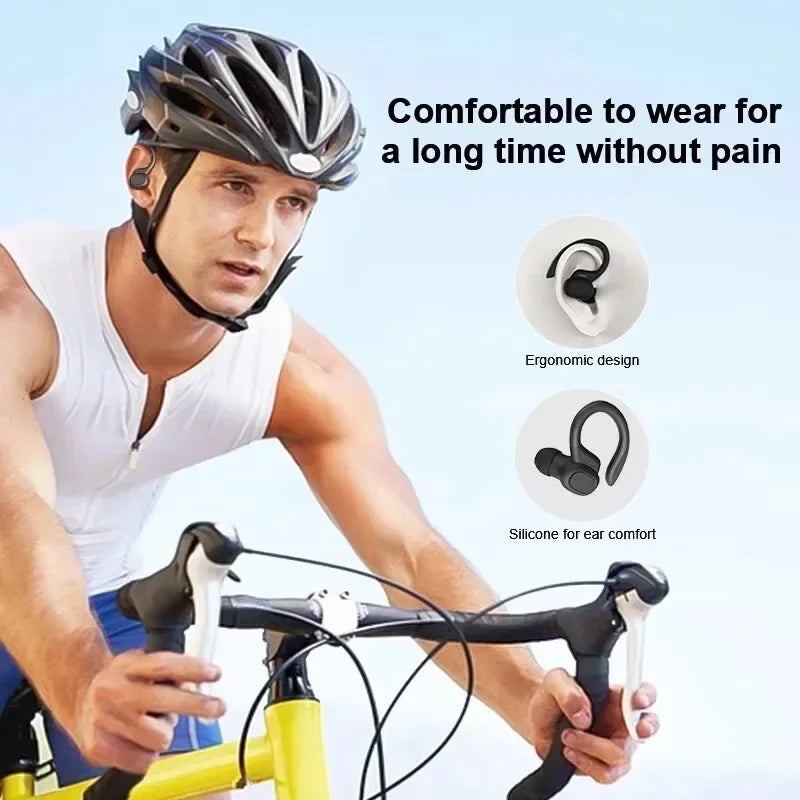 True Wireless Earbuds Ear Hook Sports HiFi Waterproof