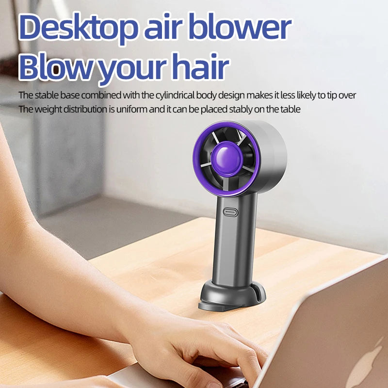 Mini USB Handheld Fan – Fast Charging Portable Personal Fan