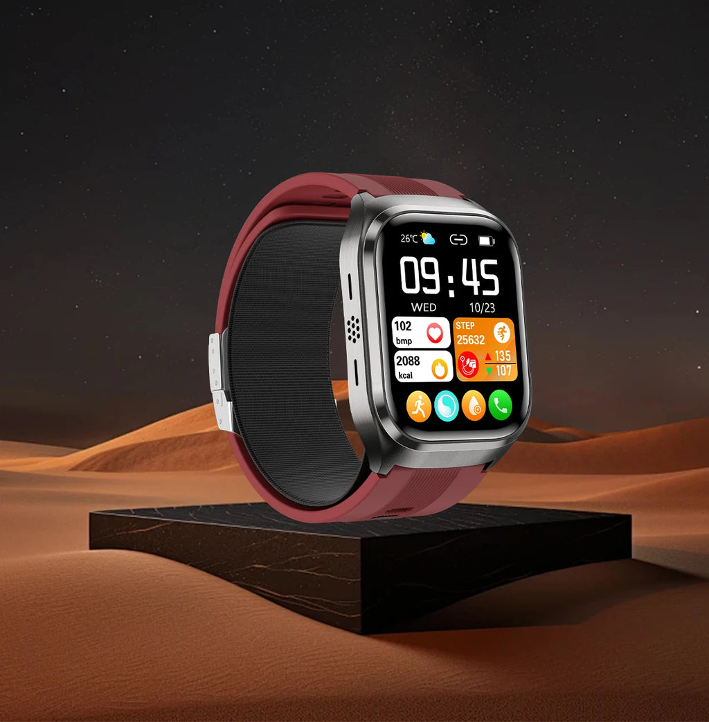 Airbag ECG Smart Watch with NFC
