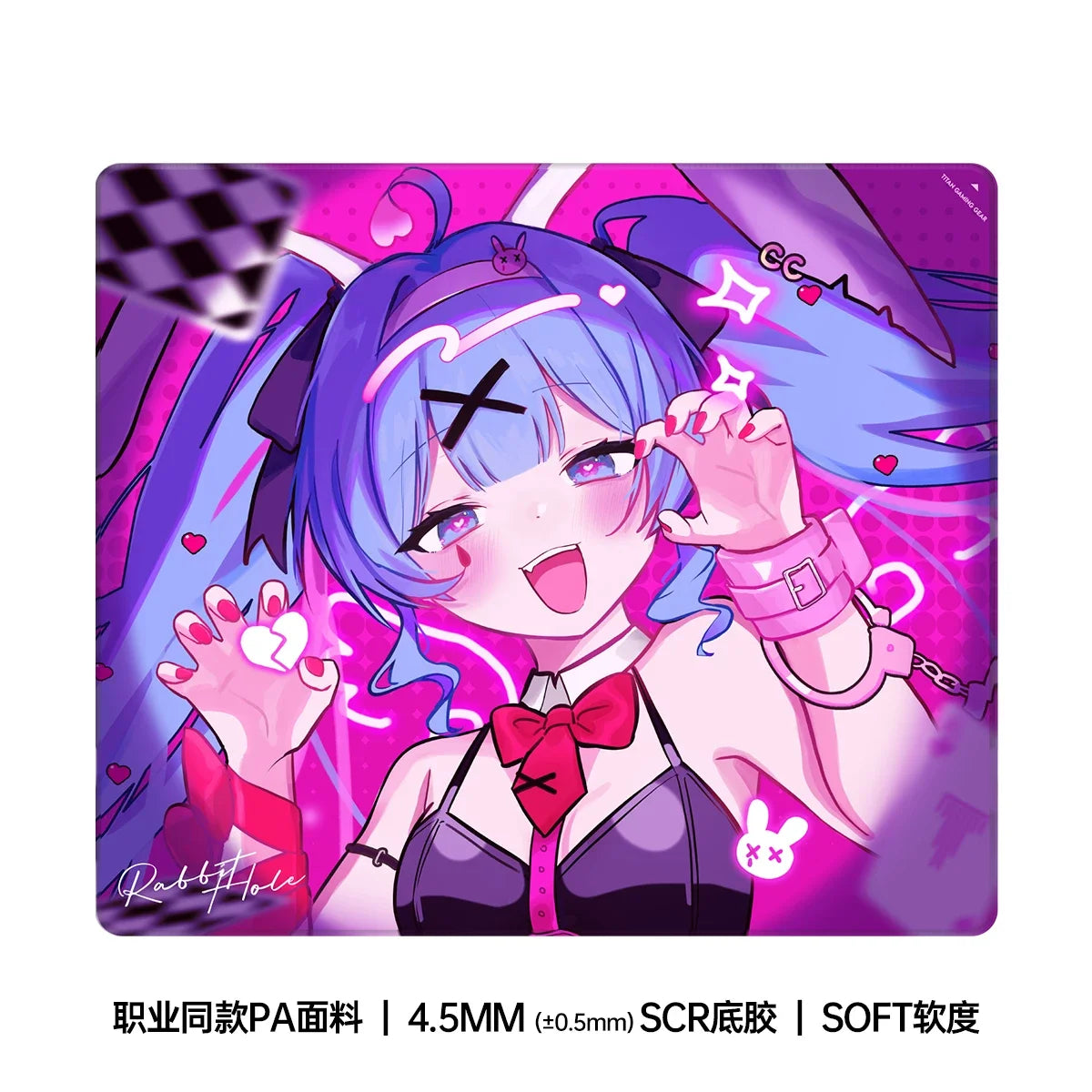 Rabbit Hole Anime PBT Keycaps