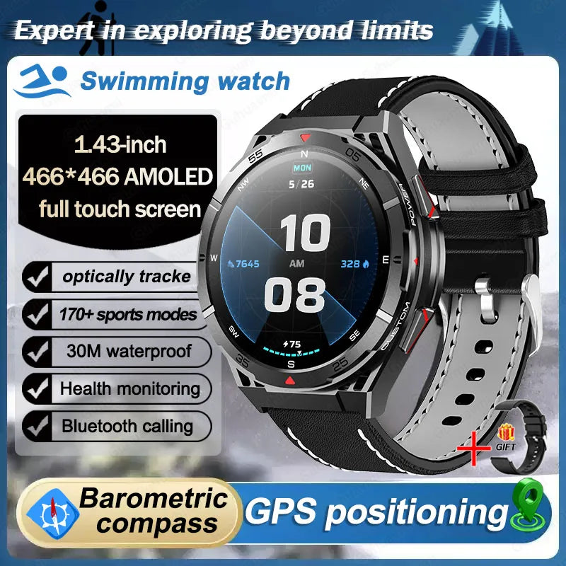 Waterproof GPS Smart Watch