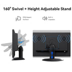 10.1" Touch Gaming Monitor 1366x768 HDMI VGA BNC