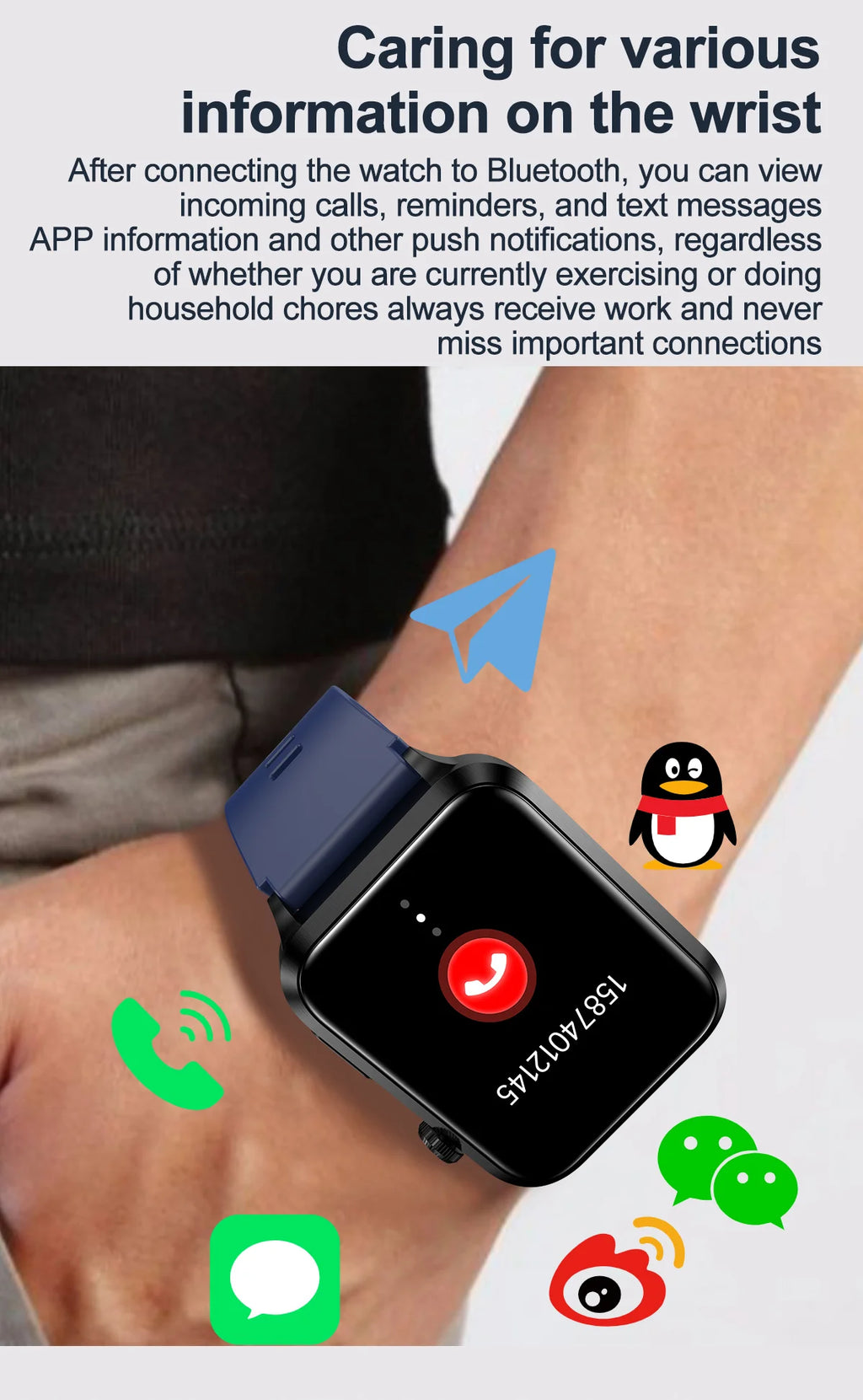 Air Pump Blood Pressure Smart Watch 2026