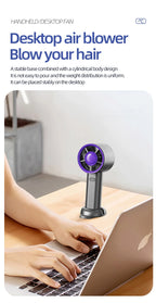 Mini USB Handheld Fan – Fast Charging Portable Personal Fan