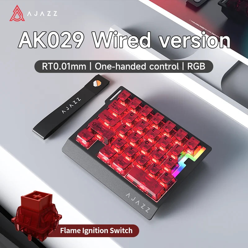 AK029 RGB Gaming Keyboard 29-Key Hot-Swap