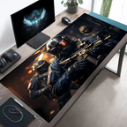 XXL Tactical Gaming Mouse Pad Non-Slip Stitched Edges