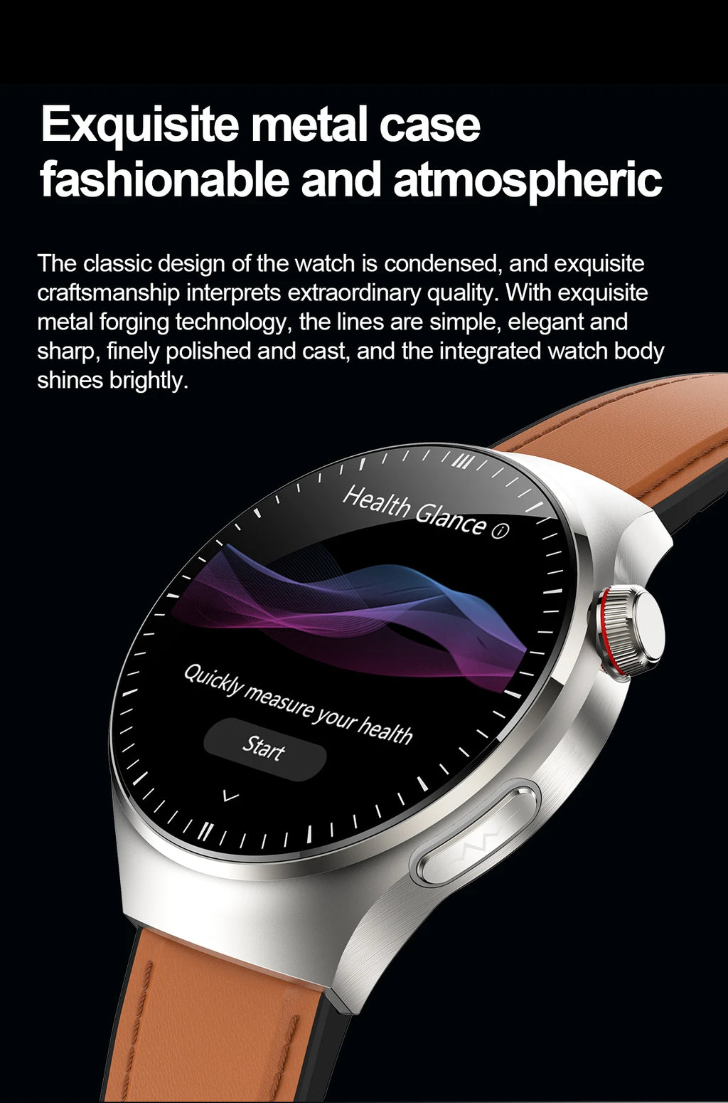 ECG Uric Acid Health Smart Watch