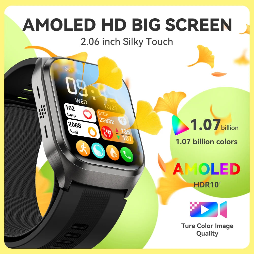 ECG+PPG Airbag Smart Watch