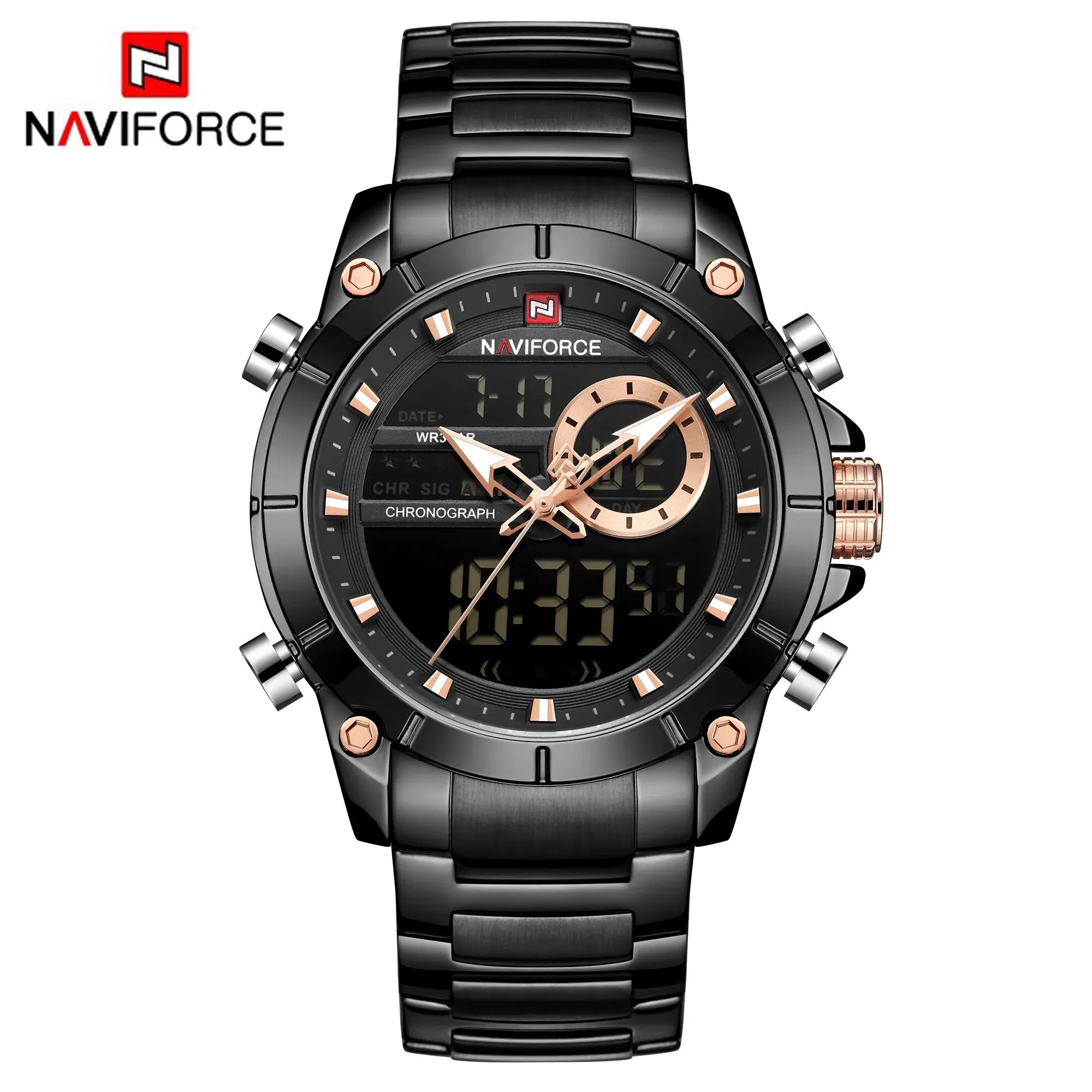 NAVIFORCE NF9163 Military Sports Watch for Men