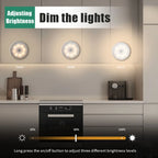 Smart Motion Sensor LED Night Light – USB Rechargeable Bedside Lamp