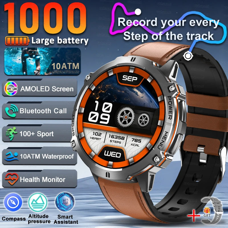 Large Battery Outdoor Smart Watch