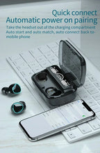 M10 Wireless Earphones Waterproof Sport TWS for iPhone & Android