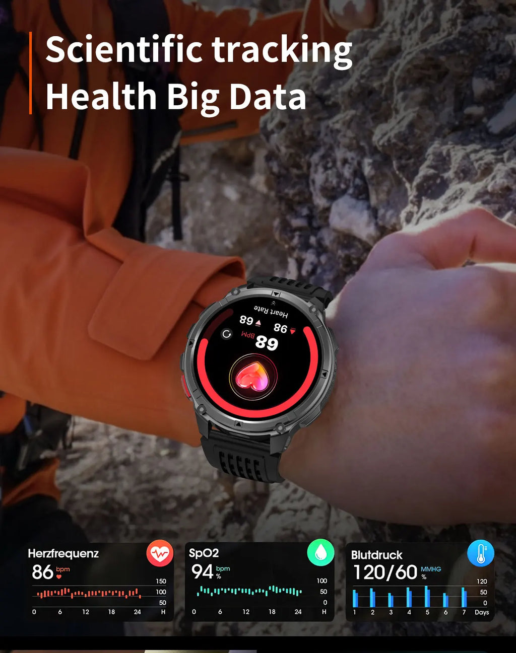 Dual-Band GPS Smart Watch – 5ATM