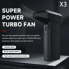 130,000 RPM Rechargeable Air Duster – 3-Speed LED Blower
