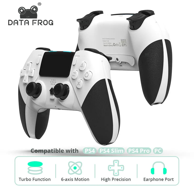 Game Controller For For PS4/PS4 Pro/PS4 Slim, Bluetooth Wireless Gamepad  Console PC Controller Joystick Gaming Accessories