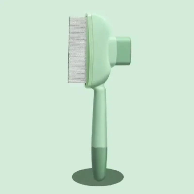 Self-Cleaning Pet Brush – Dog & Cat Grooming Comb