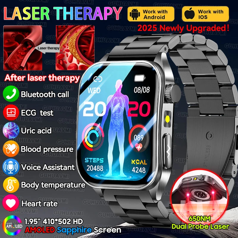 Non-Invasive Laser Health Smart Watch