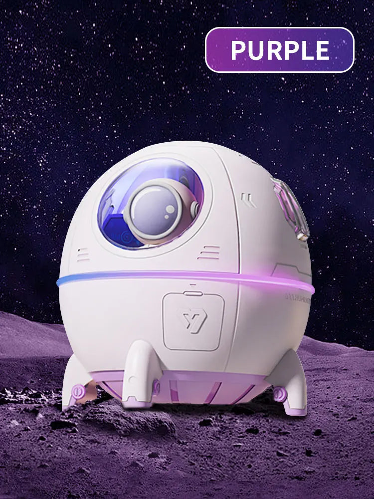 Space Capsule LED Night Light & Humidifier